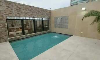 Imagem 2: Cobertura Duplex 3 quartos a venda - Piscina, Boqueirão - Santos