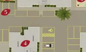 Imagem 6: Apartamento com dois quartos e varanda