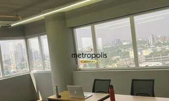 Imagem 4: Sala, 37 m² - venda por R$ 420.000,00 ou aluguel por R$ 3.324,00/mês - Centro - Santo Andr