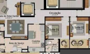 Imagem 2: Apartamento para venda com 185 metros quadrados com 3 quartos em Nazaré - Belém - PA