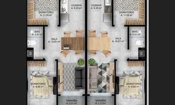 Imagem 3: Lindo Geminado em Navegantes/SC com Condições de Pagamentos Especiais!