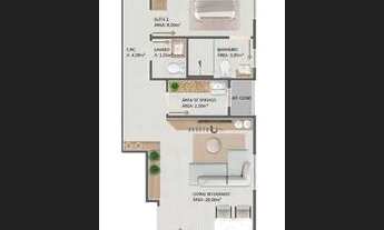 Imagem 4: Apartamento a 300 mts do mar