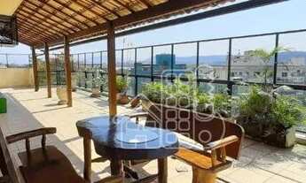 Imagem 4: Cobertura com 4 dormitórios para alugar, 286 m² por R$ 8.185,00/mês - Itacoatiara - Niteró