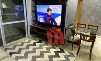 Imagem 2: Apartamento com 2 suítes, sala com sacada, cozinha americana e 2 vagas de garagem. Lazer c