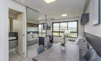 Imagem 2: Apartamento estilo LOFT mobiliado com 1 vaga de garagem no bairro Jardim Botânico