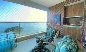 Imagem 3: Apartamento 3 Quartos com Vista Mar no José Menino, Santos Mobiliado, 2 Vagas