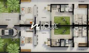 Imagem: Casa em condomínio com dois quartos sendo