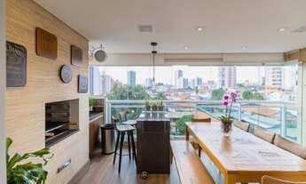 Imagem 4: Apartamento com varanda Gourmet 3 suítes e 3 vagas, 126m2 na Vila Mascote