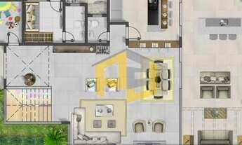 Imagem 2: Casa de condomínio para venda com 350 metros quadrados com 4 quartos