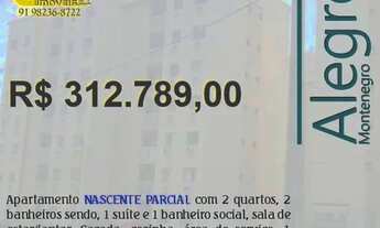 Imagem: Alegro Montenegro. 2 Quartos. 1 Suíte