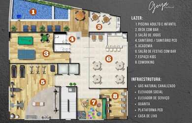 Imagem 8: LANÇAMENTO APARTAMENTO 2/4 SUÍTE VARANDA INFRAESTRUTURA VISTA MAR NO RIO VERMELHO