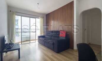 Imagem 3: Flat no Saint Thomas, disponível para locação ele contém 40m², 1 dormitório e 1 vaga de ga