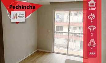 Imagem 4: Apartamento para venda com 58 metros quadrados com 2 quartos em Pechincha - Rio de Janeiro