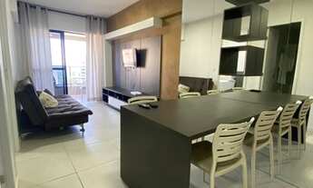 Imagem 2: Quarto e sala mobiliado para aluguel na Ponta Verde