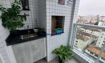 Imagem 9: Apartamento à venda 2 quarto suíte varanda lazer Embaré Santos