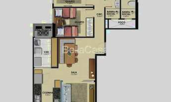 Imagem 7: Residencial Maria Carolina - Pré-Lançamento na Praia do Morro, Guarapari, apartamento 3 qu