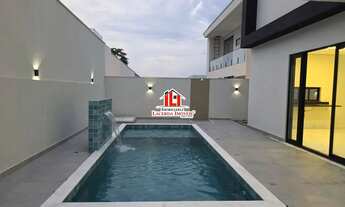 Imagem 4: Casa Duplex Reserva do Parque com 5 Suítes sendo 2 com Closet/ Piscina com Cascata e hidr