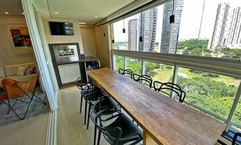 Imagem 6: Apartamento para venda mobiliado com 3 suítes parque Flamboyat em Jardim Goiás - Goiânia