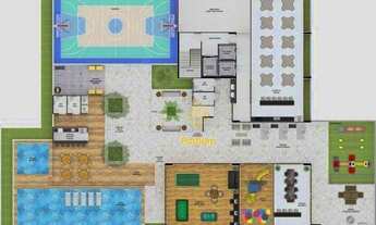 Imagem 7: Apartamentos com varanda / sacada gourmet a poucos minutos da praia no Brisamar - AP0119