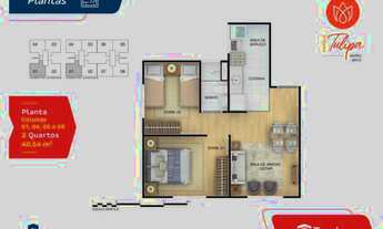 Imagem 7: LANÇAMENTO TENDA - EXCELENTE APARTAMENTO DE 1 OU DOIS QUARTOS EM GUARATIBA