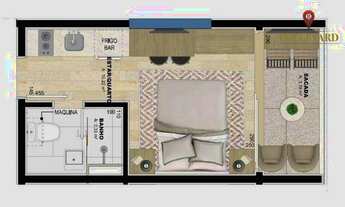 Imagem 6: Studios Manhattan Tower, à venda a partir de R$ 263.725 - Centro - Curitiba/PR