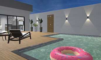 Imagem 2: Térrea para venda com 3 quartos e piscina super moderna em Rio Verde GO