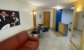 Imagem 2: Lindo flat mobiliado, Vista parcial para o mar, nascente, no melhor do Meireles!