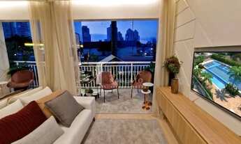 Imagem 2: Apartamento para venda com 50 metros quadrados com 2 quartos em Vila Moinho Velho - São Pa