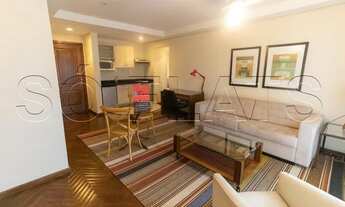 Imagem 4: Residencial com serviços, com 1 dormitório todo mobiliado de alto padrão em Pinheiros