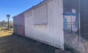 Imagem 5: Contêiner 12 metros casa/quiosque/depósito