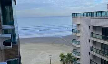 Imagem 2: Apartamento CANTO DO FORTE - VISTA MAR DEFINITIVA - ANDAR ALTO - PÉ NA AREIA - 600MIL Á V