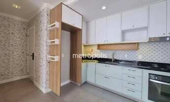 Imagem 6: Apartamento com 3 dormitórios para alugar, 68 m² por R$ 6.255,63/mês - Cerâmica - São Caet