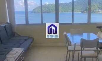 Imagem 2: Excelente sala living com vista para o mar no Boa Vista em São Vicente litoral de São Paul