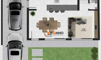 Imagem 2: Casa triplex com 3 suítes à venda, 206 m² no bairro Água Verde - Curitiba/PR