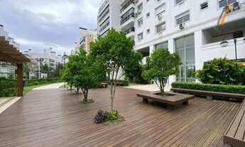 Imagem 3: Apartamento com 3 dormitórios para alugar, 103 m² por R$ 6.283,39/ano - Abraão - Florianóp