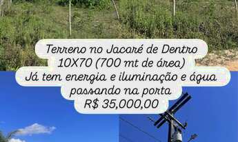 Imagem: Terreno no Jacaré de dentro