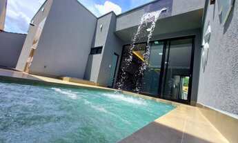 Imagem 2: Casa para venda com 203 metros quadrados com 4/4 com Piscina no Moinho dos Ventos - Goiâni