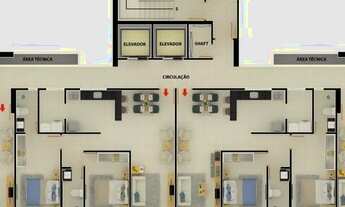 Imagem 4: Vista do Vale - Bairro dos Ipês - 68,60m² e 86,80m² - 02 ou 03 Qts - 01 ou 02 VG