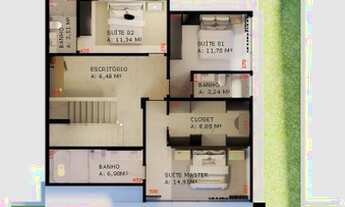 Imagem 4: Excelente Residência em Construção em Condomínio Fechado