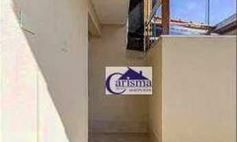 Imagem 3: Cobertura com 2 dormitórios para alugar, 92 m² por R$ 2.465,00/mês - Vila Floresta - Santo