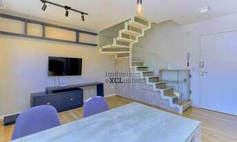 Imagem 2: Apartamento com 1 dormitório, 70 m² - venda por R$ 590.000 ou aluguel por R$ 3.399/mês - M