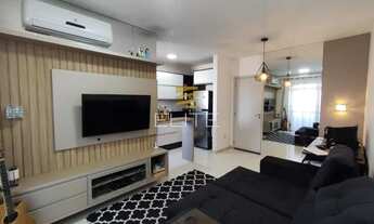 Imagem 1: Apartamento mobiliado de 02 dormitórios no bairro Barreiros - São José / SC