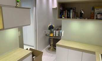 Imagem 5: Apartamento com 2 dormitórios para alugar, 82 m² por R$ 5.486,00/mês - Granja Julieta - Sã