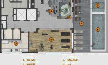 Imagem 7: Studio para venda possui 21 metros quadrados com 1 quarto em Moema - São Paulo - SP