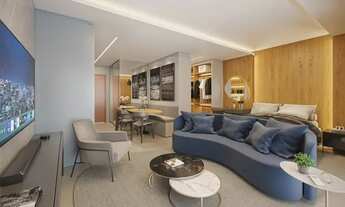 Imagem 7: Apartamento 47m² no Setor Bueno Opção com piscina privativa 01 Quarto TR159416_MKT_02