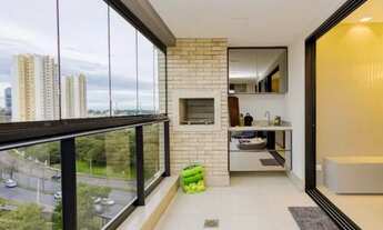 Imagem 5: Apartamento 112m2 mobiliado com 3 quartos à venda no Ecoville R$ 1349.000,00. face norte