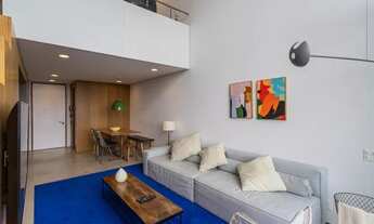 Imagem 2: Apartamento com 1 Quarto para alugar, 58m² - Vila Madalena