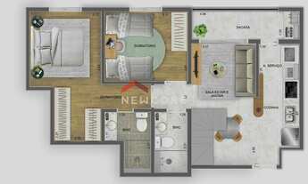 Imagem 2: Apartamento em Avenida Wallace Simonsen - Nova Petrópolis - São Bernardo do Campo/SP