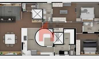 Imagem 2: Apartamento à venda, 126 m² por R$ 1.950.000,00 - Jardim Europa - São Paulo/SP