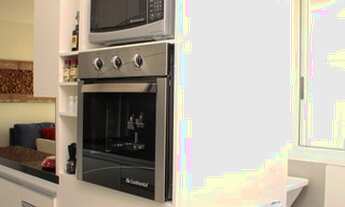 Imagem 5: Apartamento para venda possui 57 m2 com varanda, 2 quartos, 2 vagas Paraíso do Morumbi São